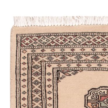 Pakistan teppe - 89 x 63 cm - krem
