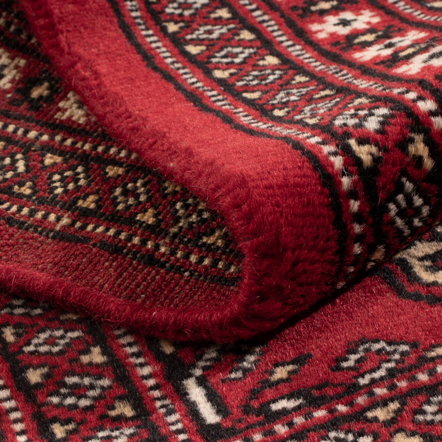 Pakistaans tapijt - 95 x 61 cm - rood