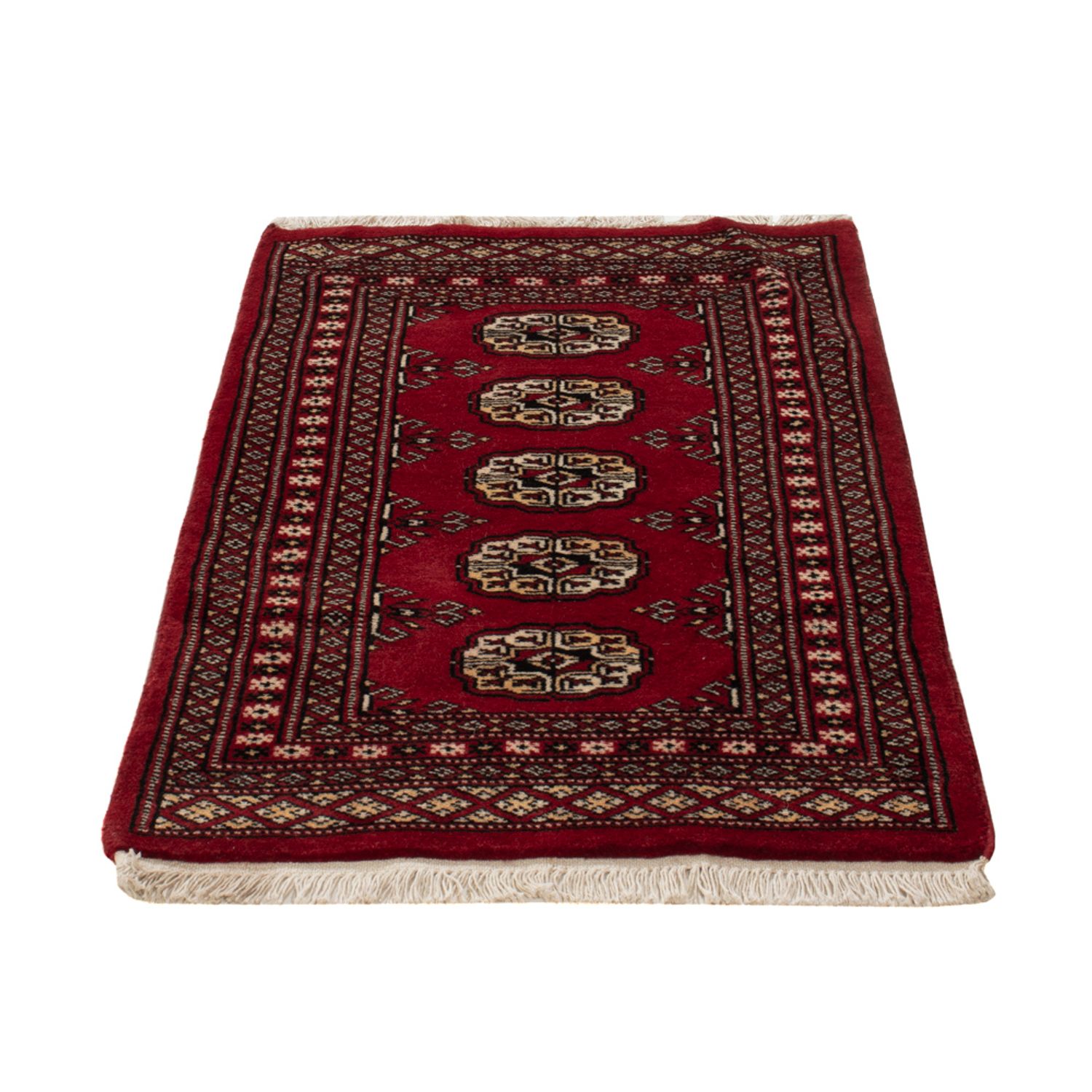 Pakistaans tapijt - 95 x 61 cm - rood