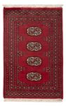 Pakistaans tapijt - 99 x 61 cm - rood