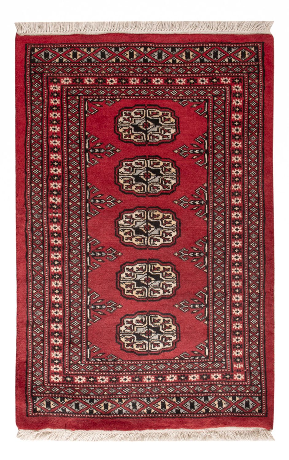 Pakistaans tapijt - 92 x 61 cm - rood