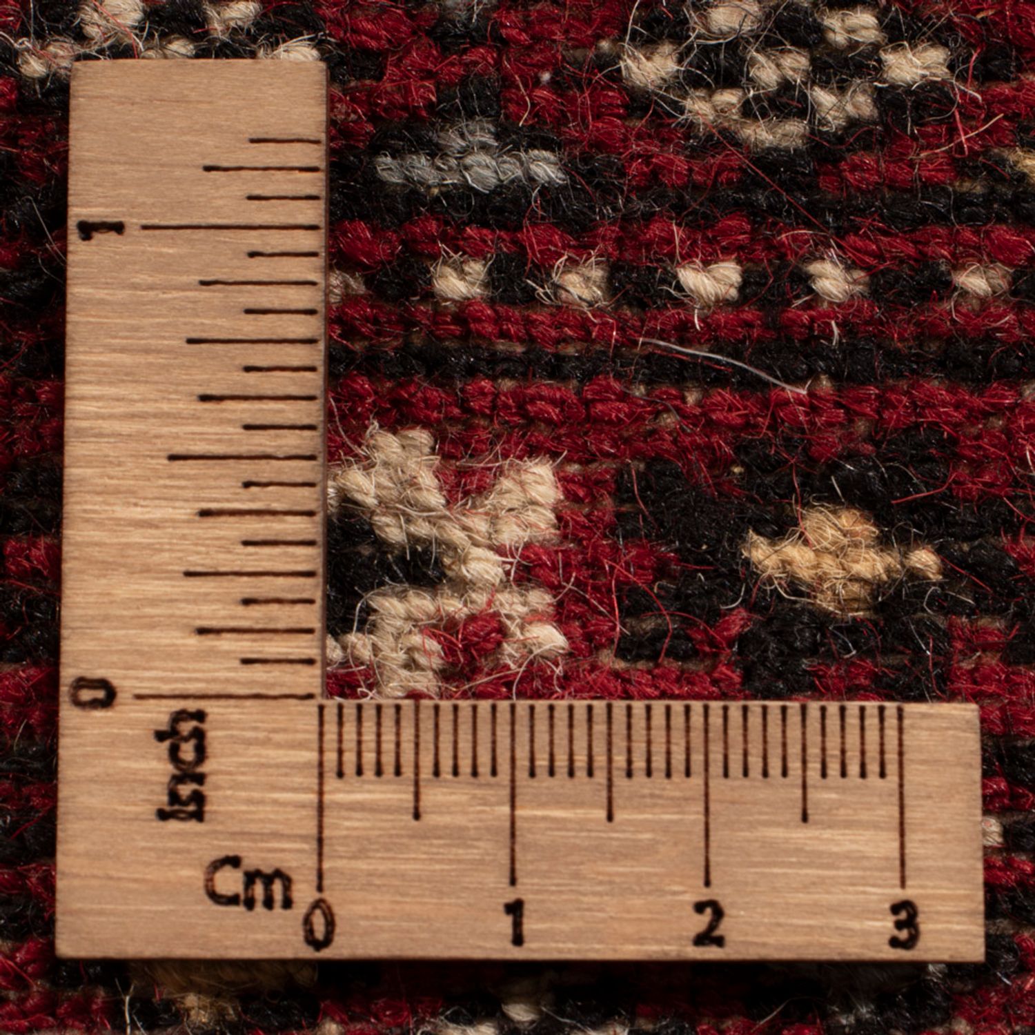 Pakistaans tapijt - 92 x 61 cm - rood