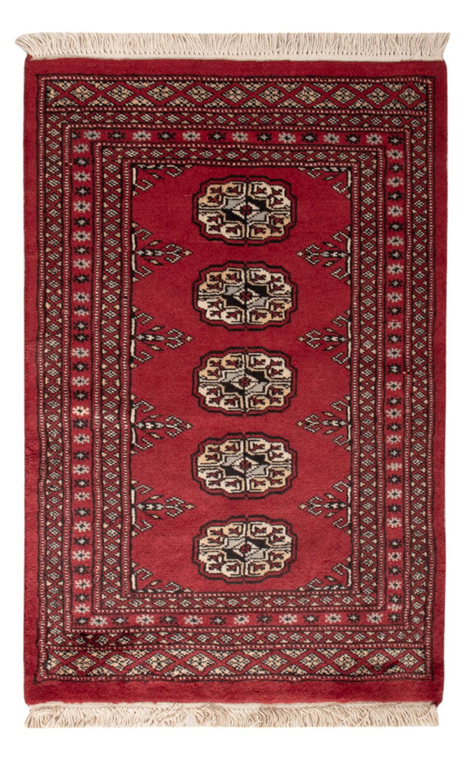 Pakistaans tapijt - 91 x 60 cm - rood