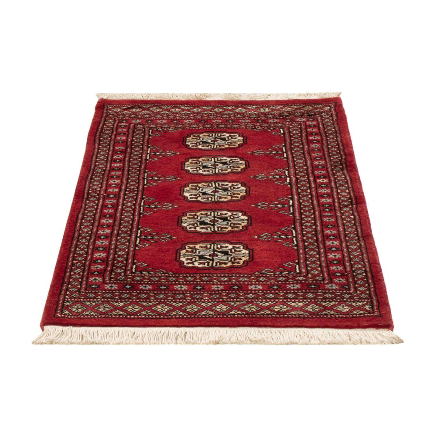 Pakistaans tapijt - 91 x 60 cm - rood