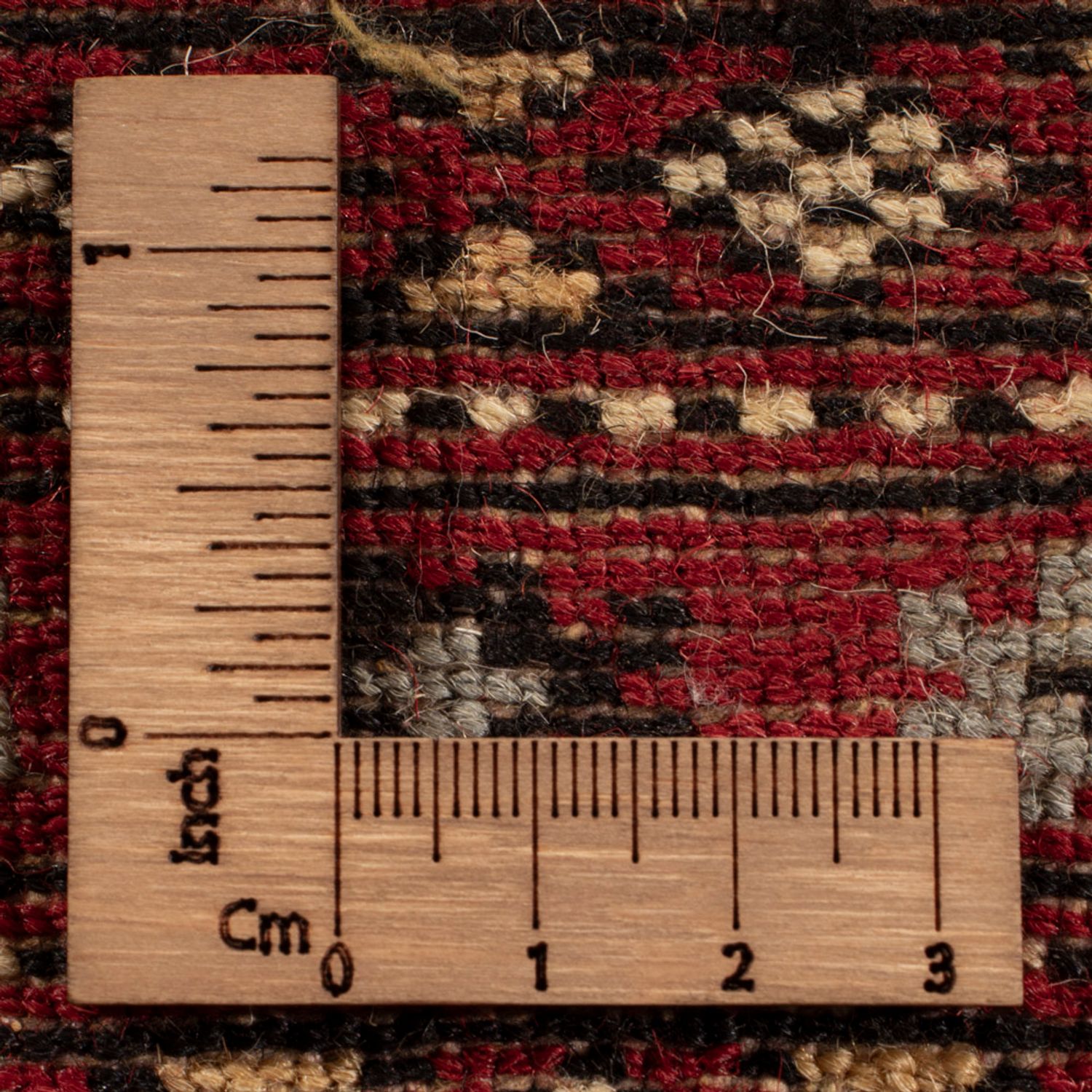 Pakistaans tapijt - 91 x 60 cm - rood
