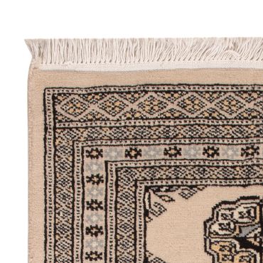 Pakistan teppe - 90 x 62 cm - krem