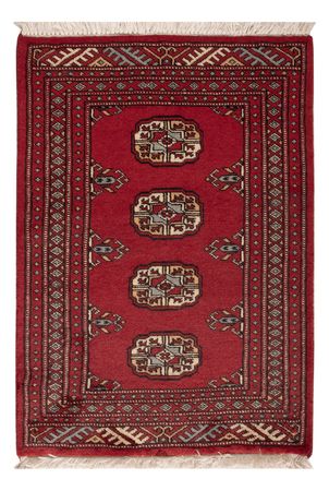 Pakistani Rug - 90 x 63 cm - red