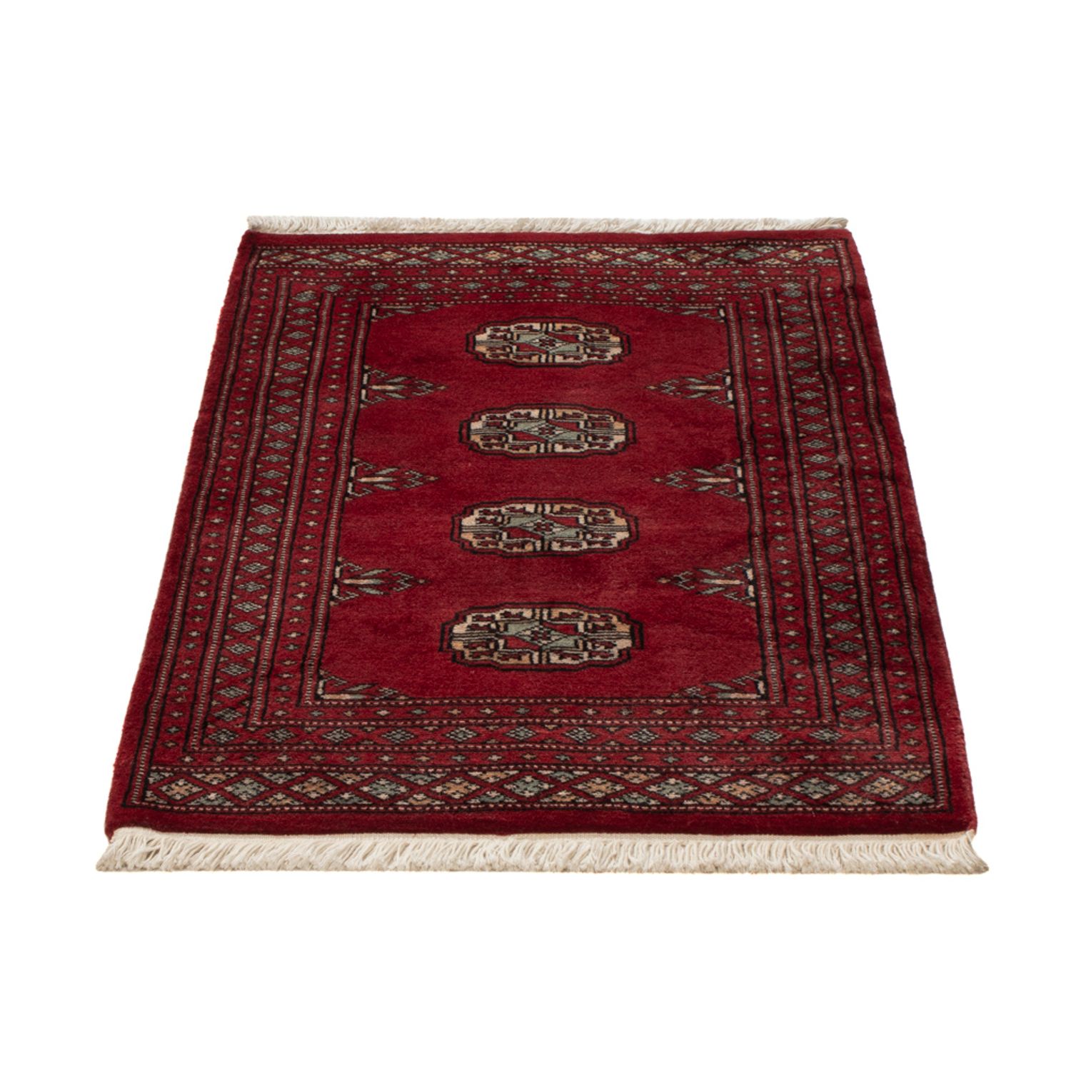 Pakistaans tapijt - 94 x 63 cm - rood