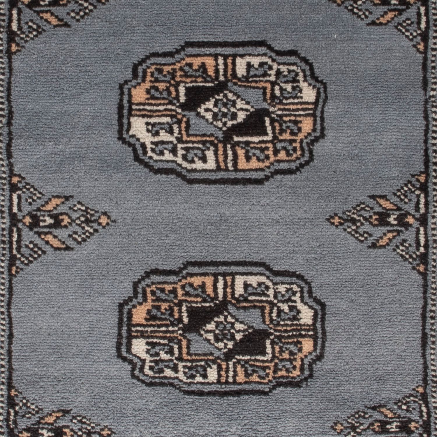 Pakistaans tapijt - 94 x 60 cm - lichtblauw