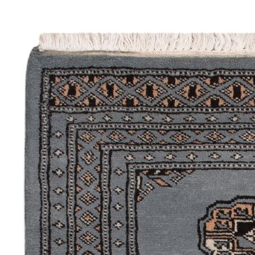 Pakistan teppe - 94 x 60 cm - lyseblå