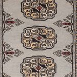 Pákistánský koberec - 92 x 61 cm - šedá