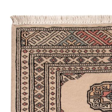 Dywan pakistański - 92 x 66 cm - kremowy