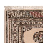 Pakistaans tapijt - 92 x 66 cm - crème