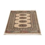 Pakistaans tapijt - 92 x 66 cm - crème