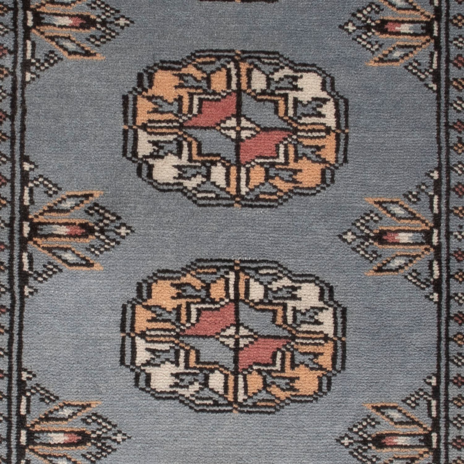 Pakistaans tapijt - 96 x 63 cm - lichtblauw