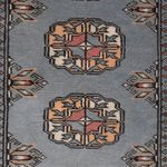 Pakistaans tapijt - 96 x 63 cm - lichtblauw