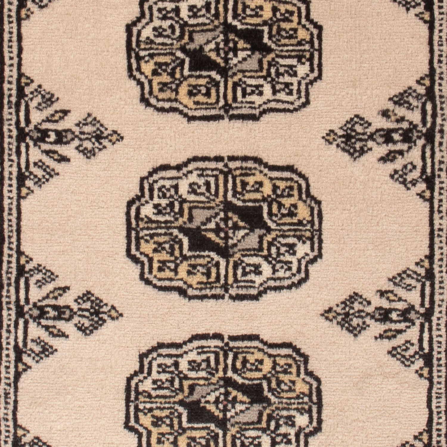 Pakistaans tapijt - 94 x 62 cm - crème