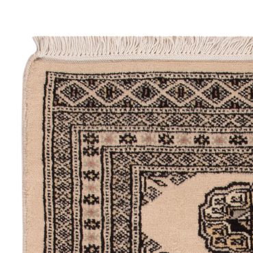 Dywan pakistański - 94 x 62 cm - kremowy