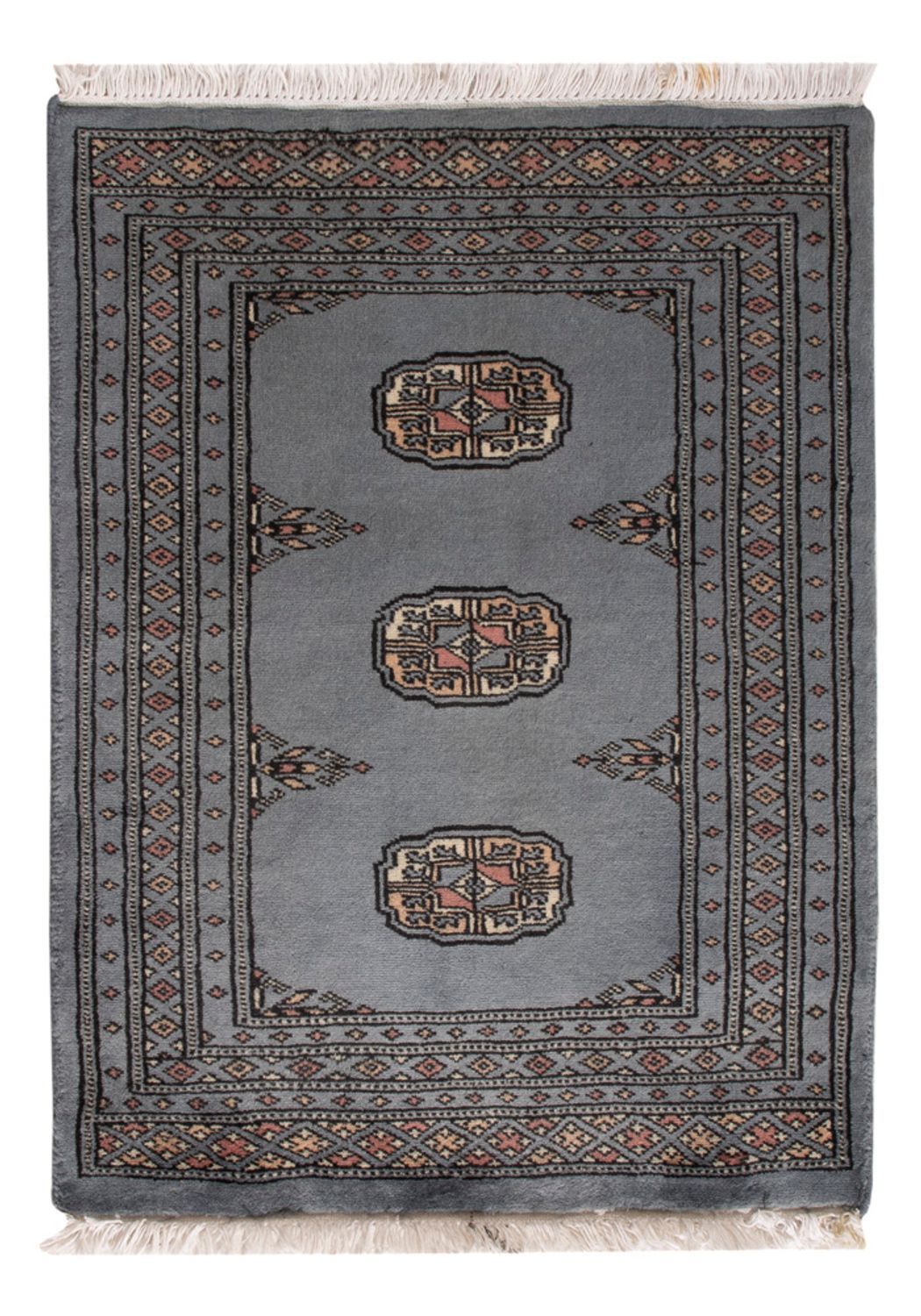 Dywan pakistański - 81 x 61 cm - jasnoniebieski