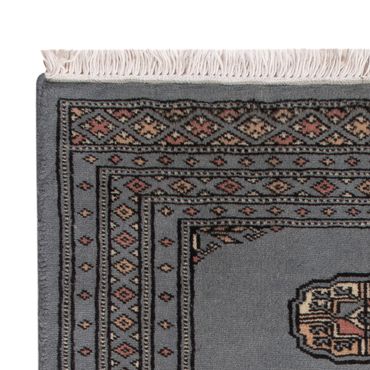 Pakistan teppe - 81 x 61 cm - lyseblå