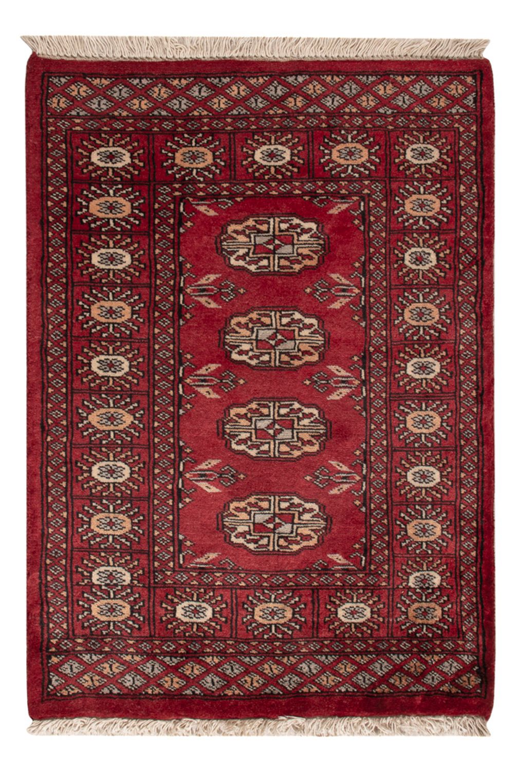 Pakistaans tapijt - 88 x 64 cm - rood