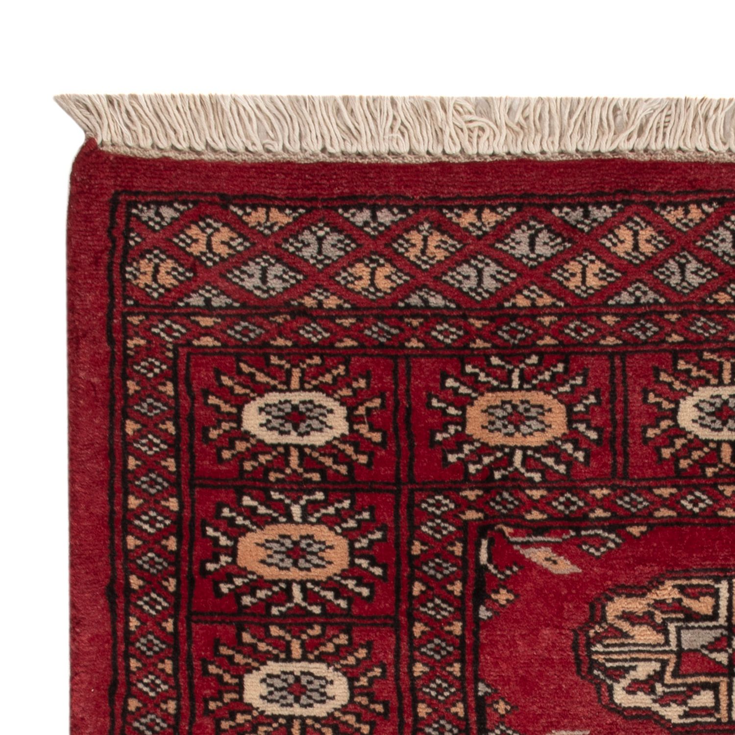 Pakistaans tapijt - 88 x 64 cm - rood