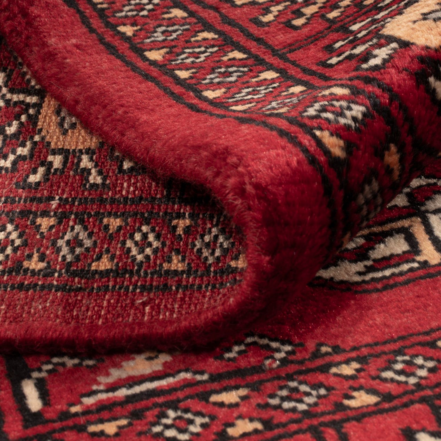 Pakistaans tapijt - 88 x 64 cm - rood