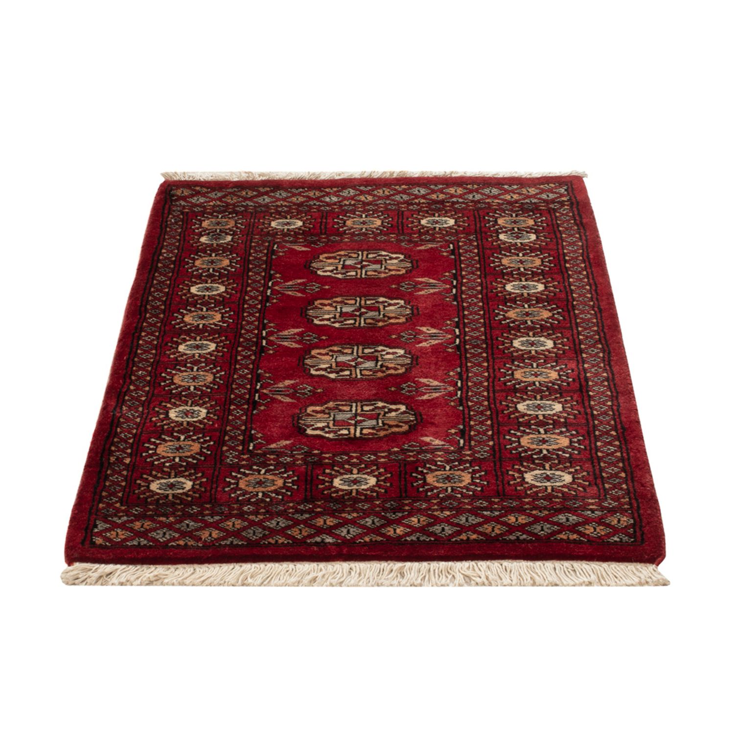 Pakistaans tapijt - 88 x 64 cm - rood