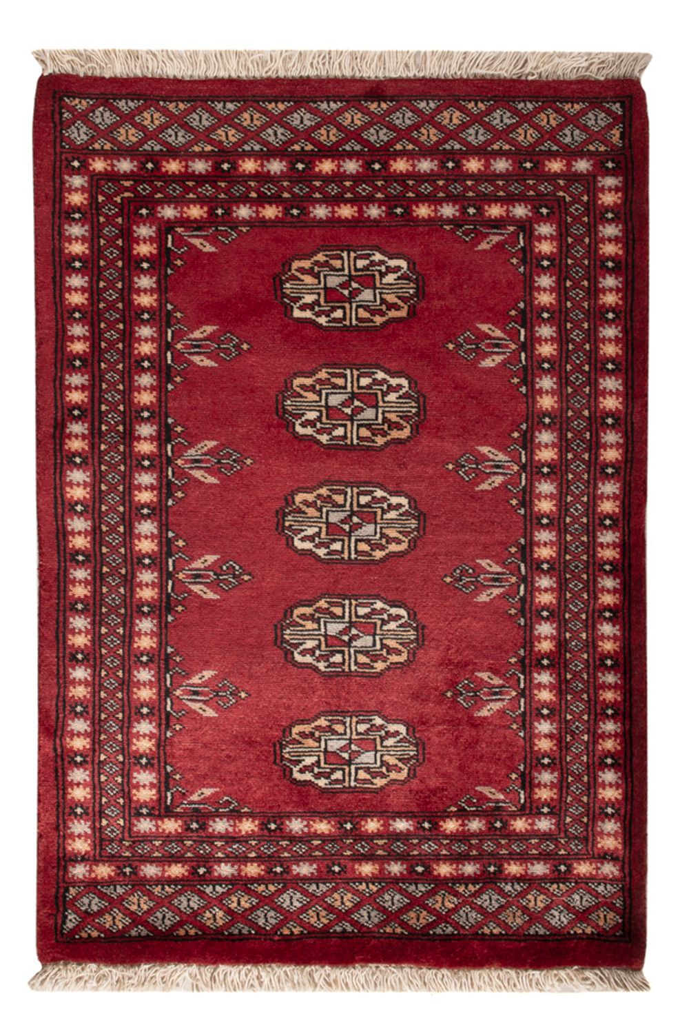 Pakistaans tapijt - 95 x 67 cm - rood