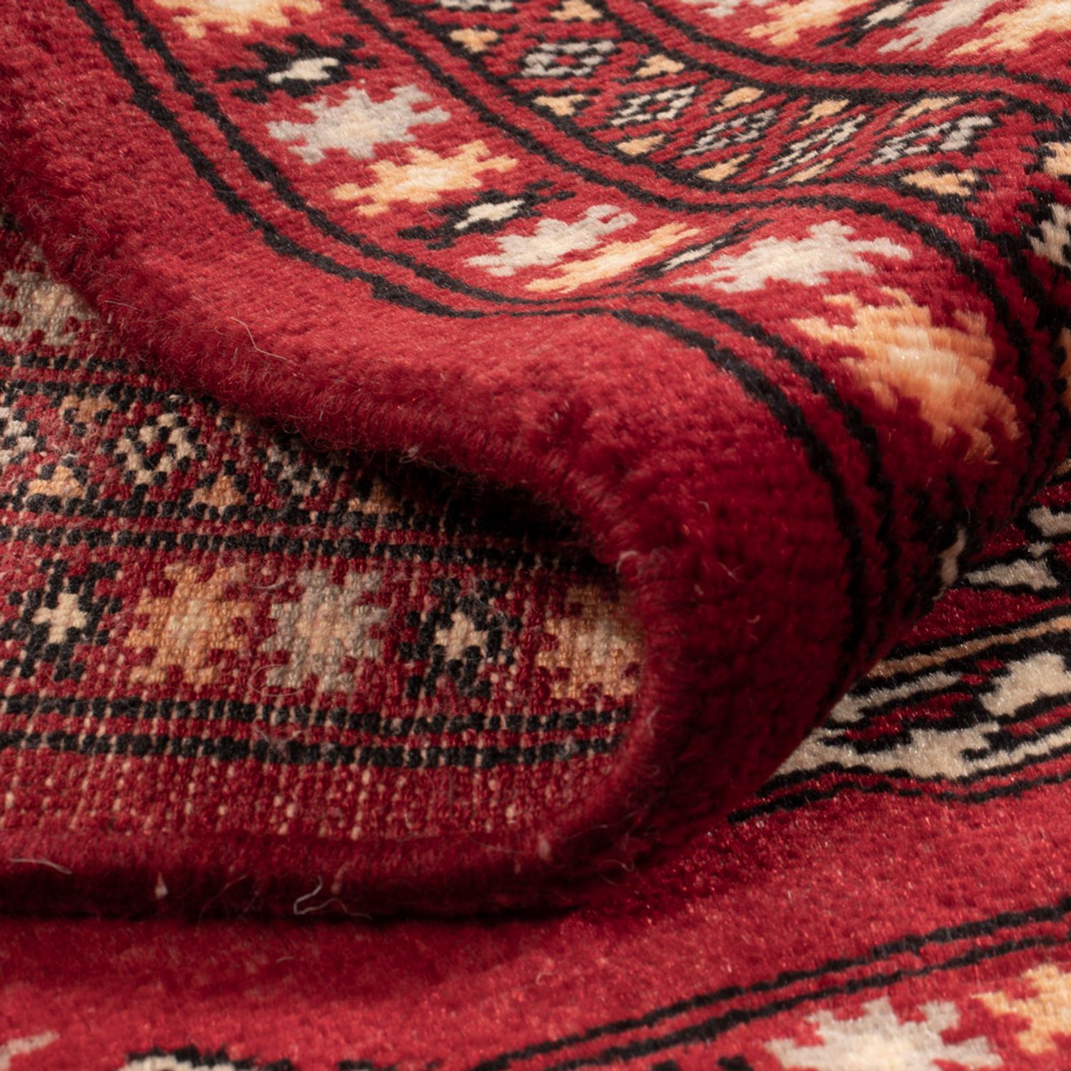 Pakistaans tapijt - 95 x 67 cm - rood