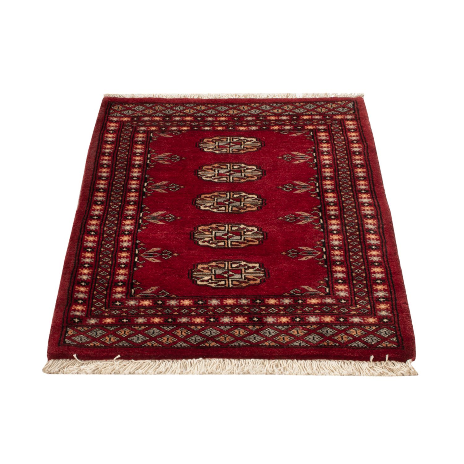 Pakistaans tapijt - 95 x 67 cm - rood