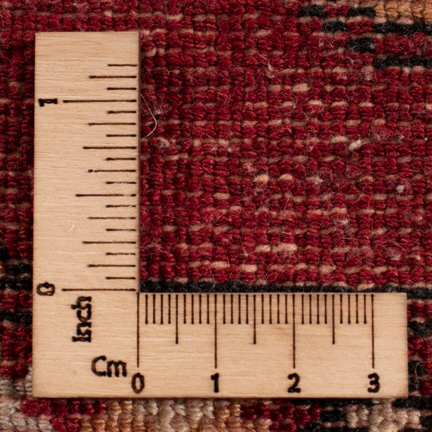 Pakistaans tapijt - 95 x 67 cm - rood