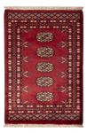 Pakistaans tapijt - 95 x 67 cm - rood