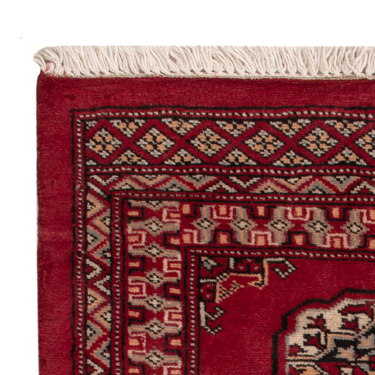 Pakistaans tapijt - 91 x 64 cm - rood