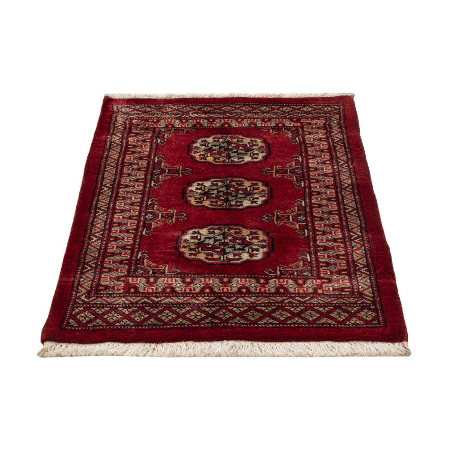 Pakistaans tapijt - 91 x 64 cm - rood