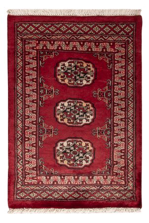 Pakistaans tapijt - 91 x 64 cm - rood
