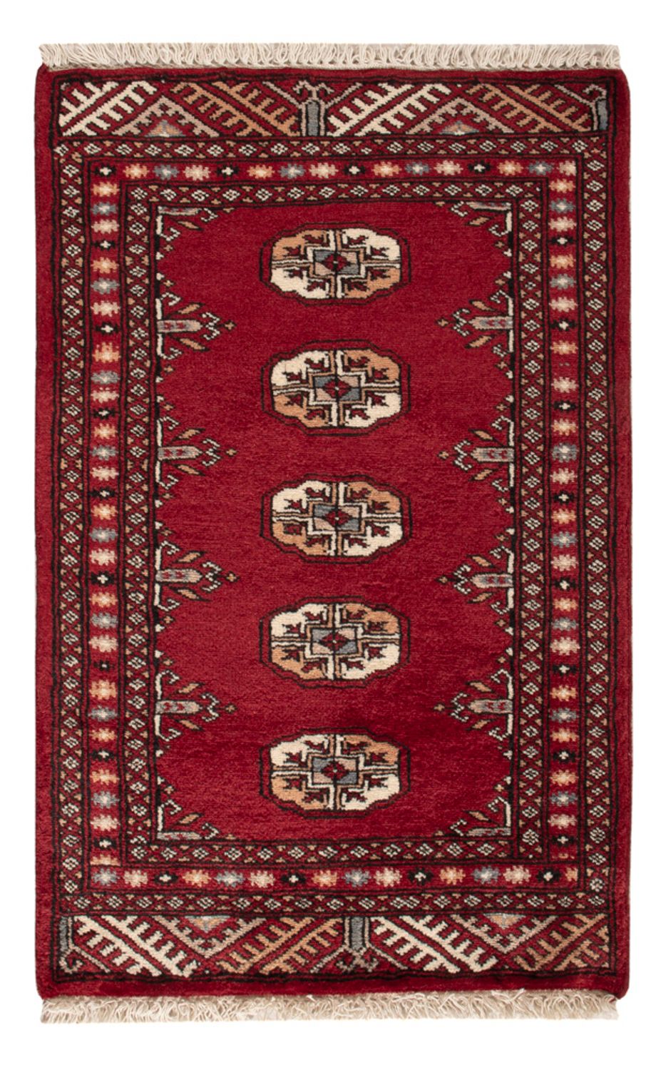 Pakistani Rug - 90 x 60 cm - red