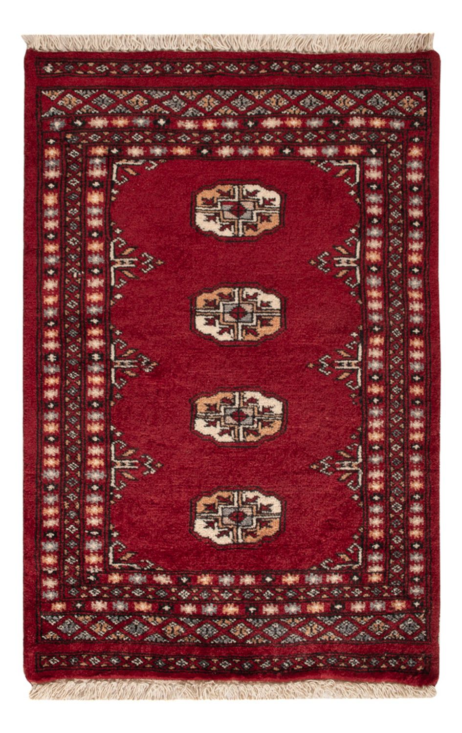 Pakistaans tapijt - 91 x 62 cm - rood