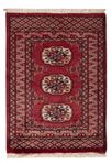 Pakistaans tapijt - 90 x 64 cm - rood