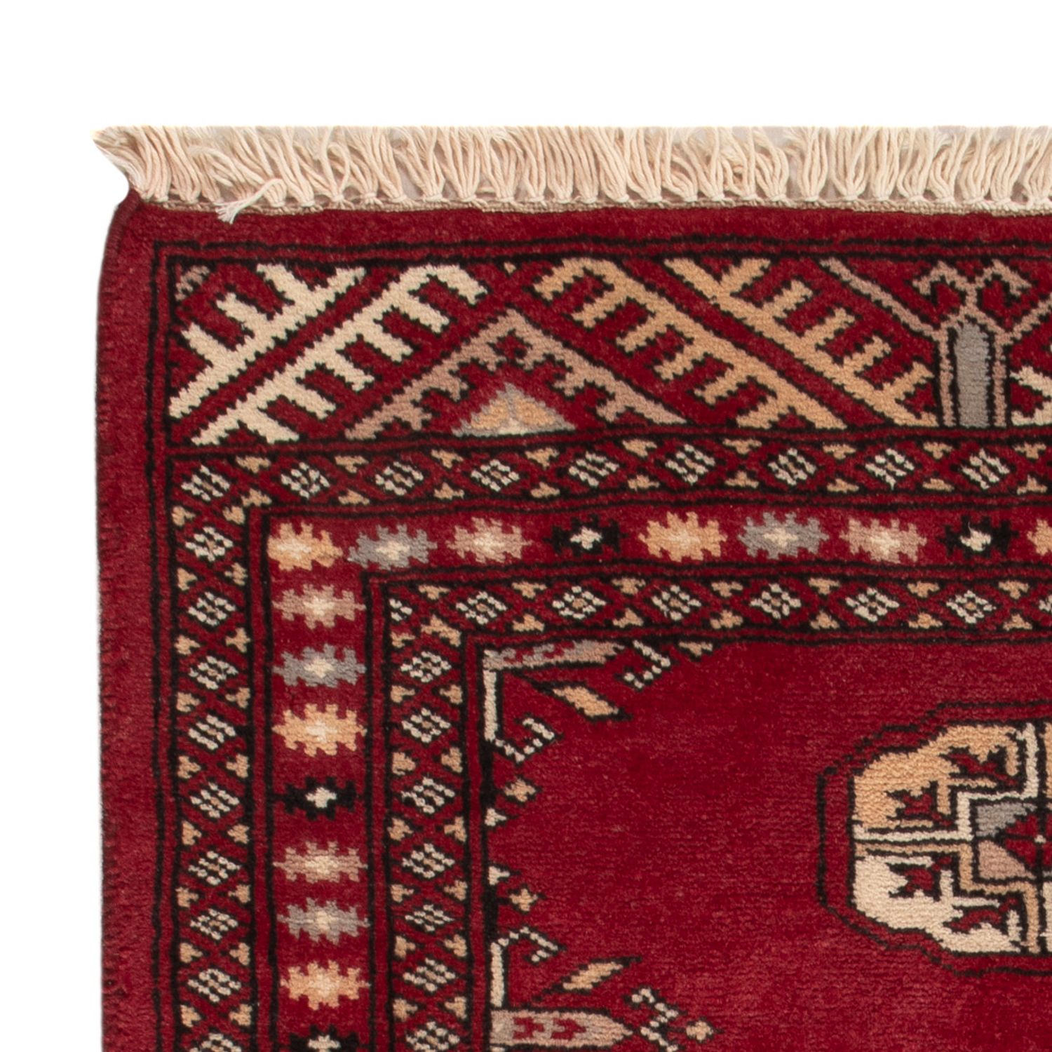 Pakistaans tapijt - 89 x 62 cm - rood