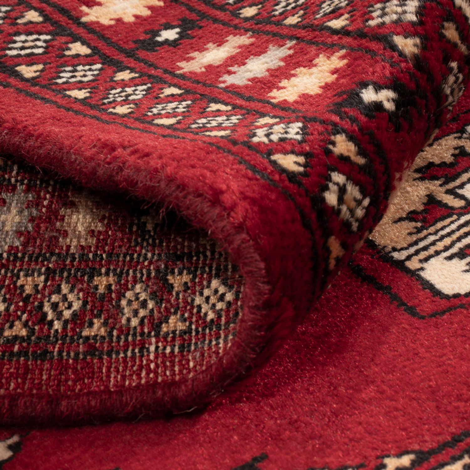 Pakistaans tapijt - 89 x 62 cm - rood