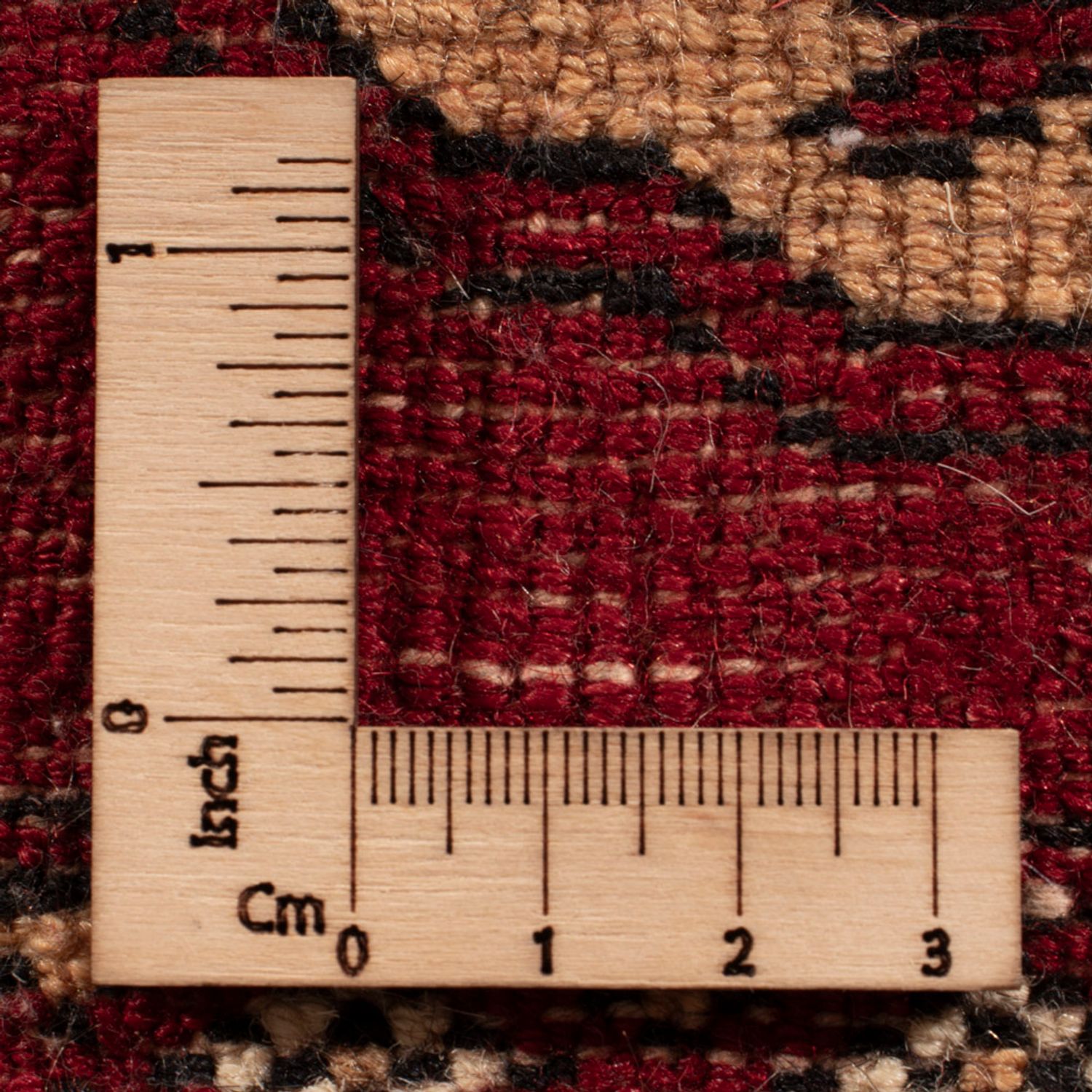 Pakistaans tapijt - 89 x 62 cm - rood