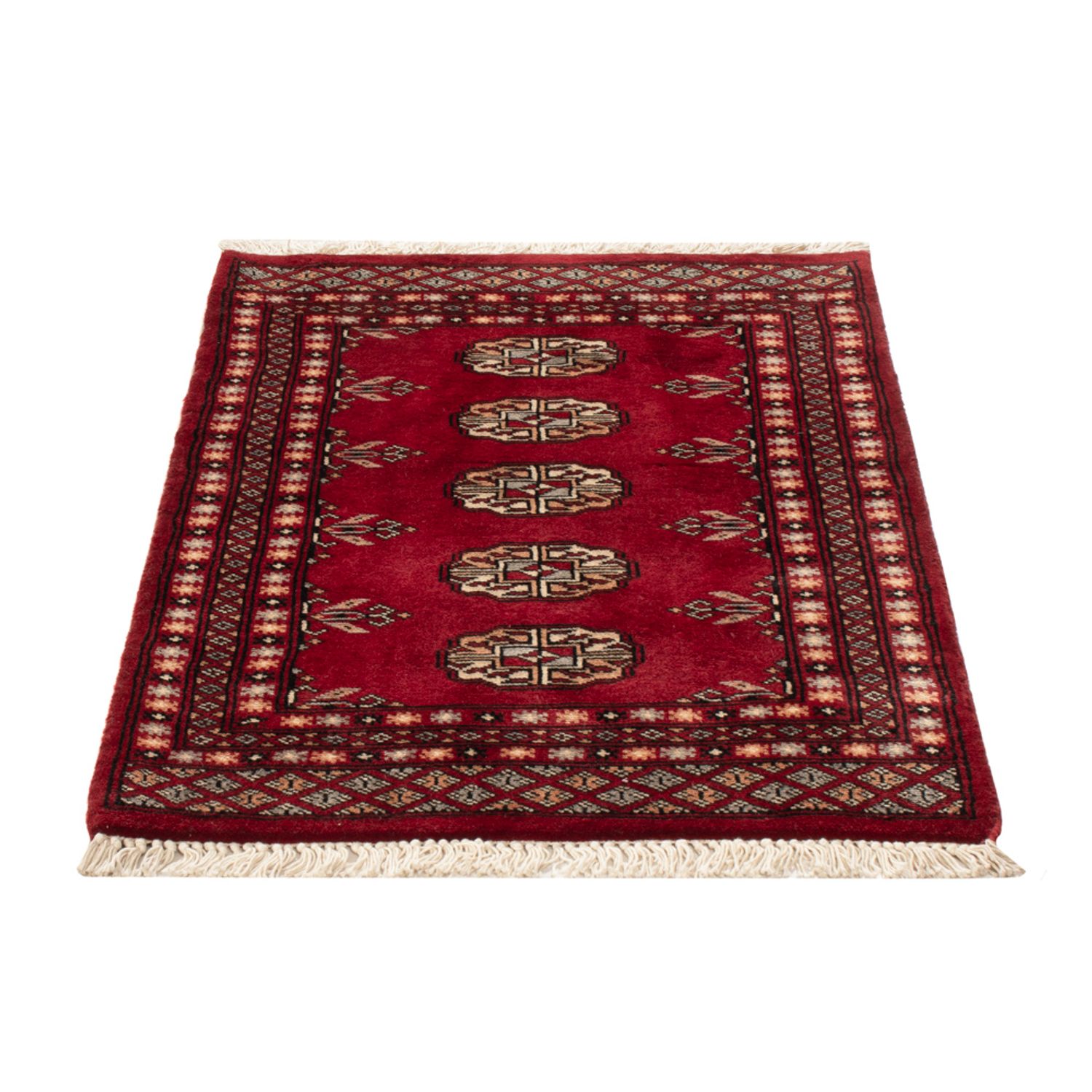 Pakistaans tapijt - 88 x 64 cm - rood
