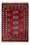 Pakistaans tapijt - 88 x 64 cm - rood
