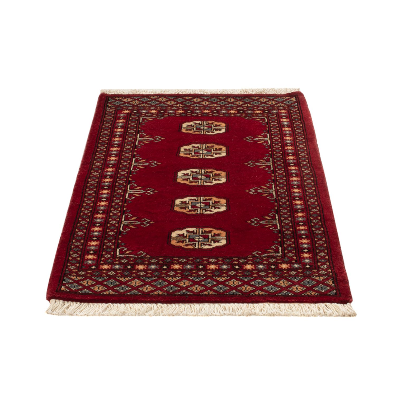 Pakistaans tapijt - 96 x 63 cm - rood