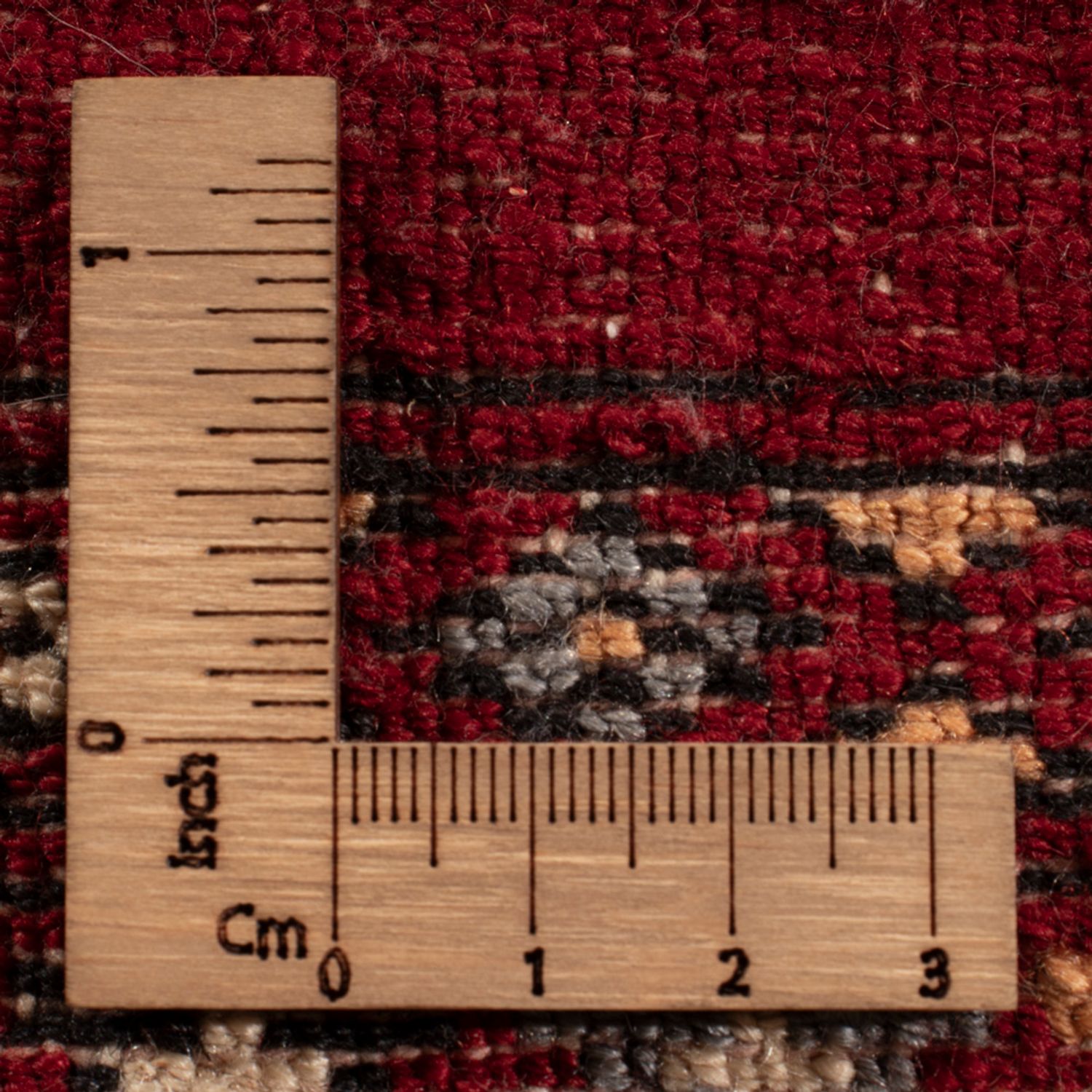 Pakistaans tapijt - 96 x 63 cm - rood
