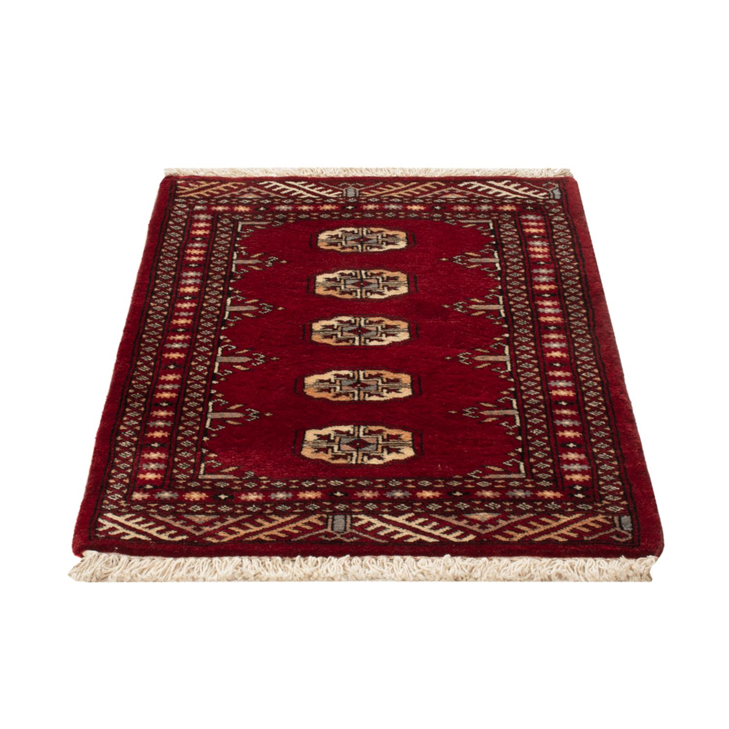 Pakistaans tapijt - 92 x 63 cm - rood