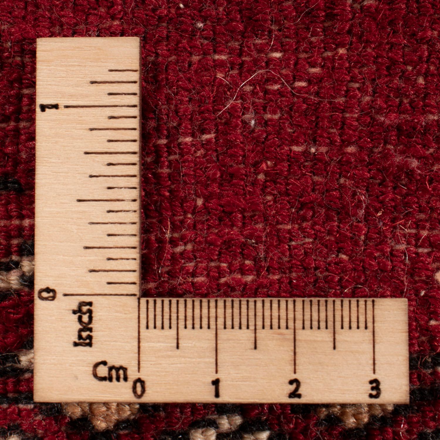 Pakistaans tapijt - 92 x 63 cm - rood