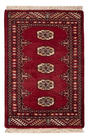 Pakistaans tapijt - 92 x 63 cm - rood