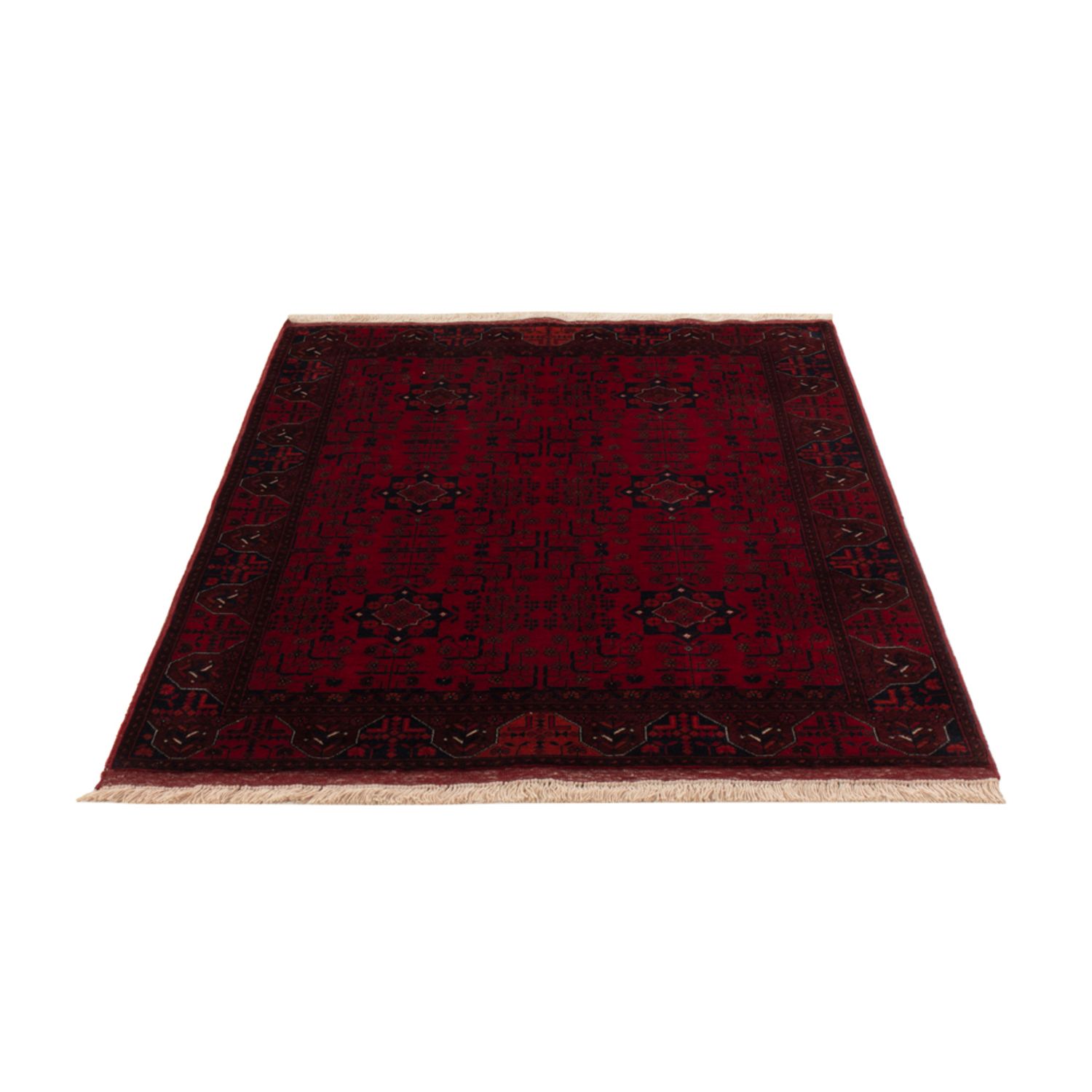 Afghan Rug - Royal - 150 x 101 cm - red